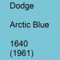 Preview: Dodge, Arctic Blue, 1640 (1961).